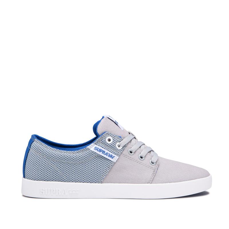 Supra STACKS II Sneaker Low Damen Grau / Blau Bestellen MSHAG6195